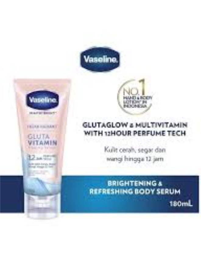 فازلين VASELINE Gluta Vitamin Cooling Body Serum 180ml - Image 2